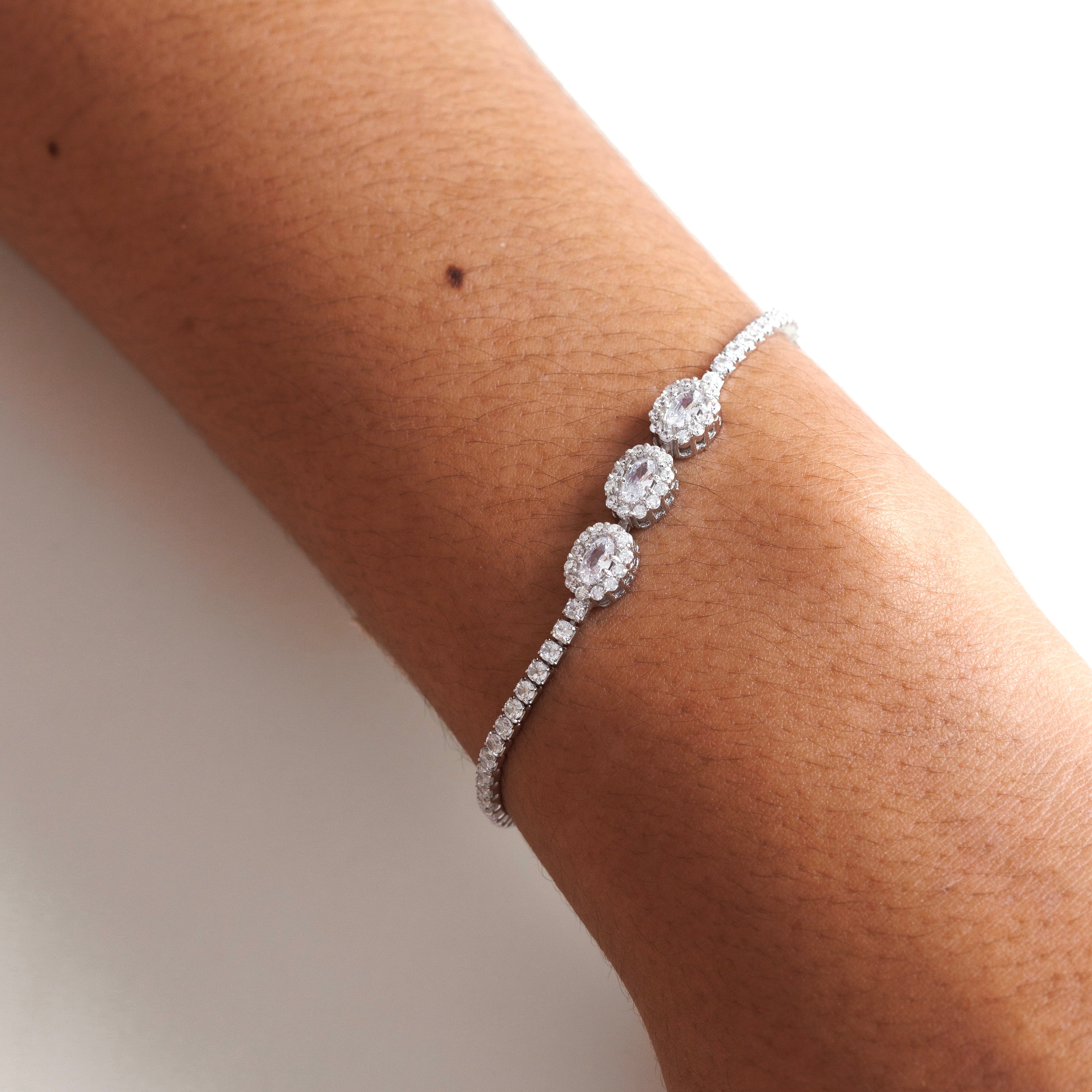Gemstone Tennis Bracelet