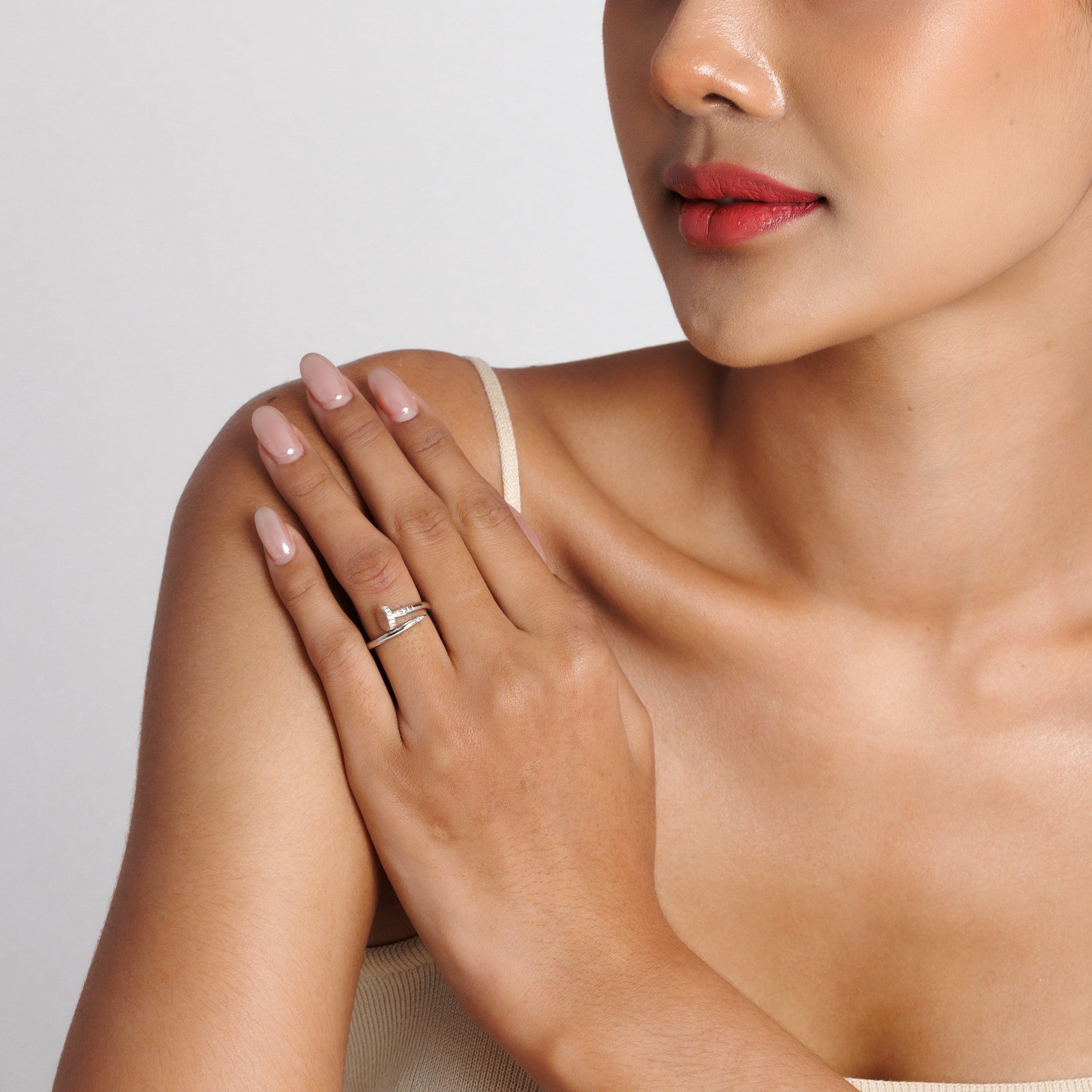 Silver Nail Ring