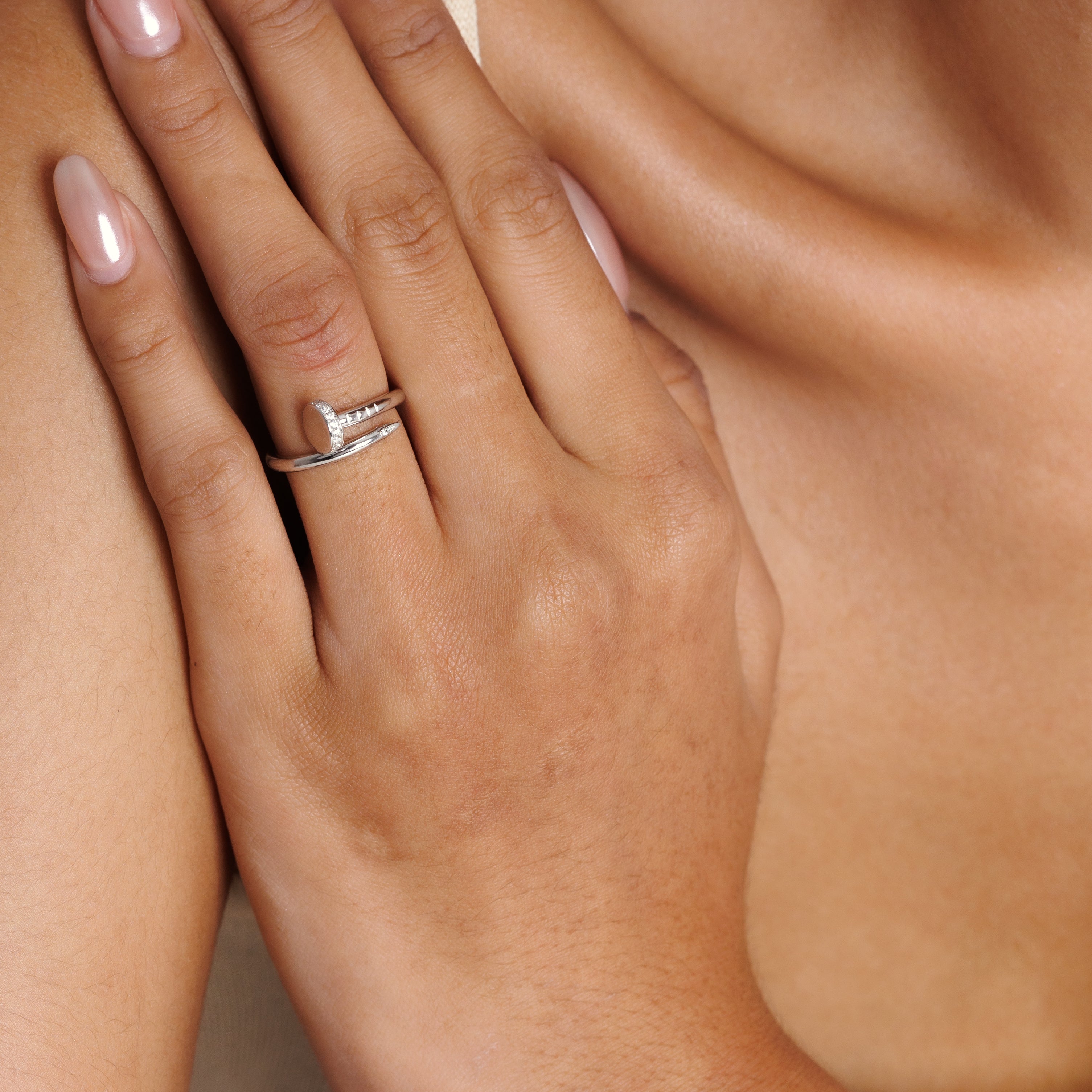 Silver Nail Ring