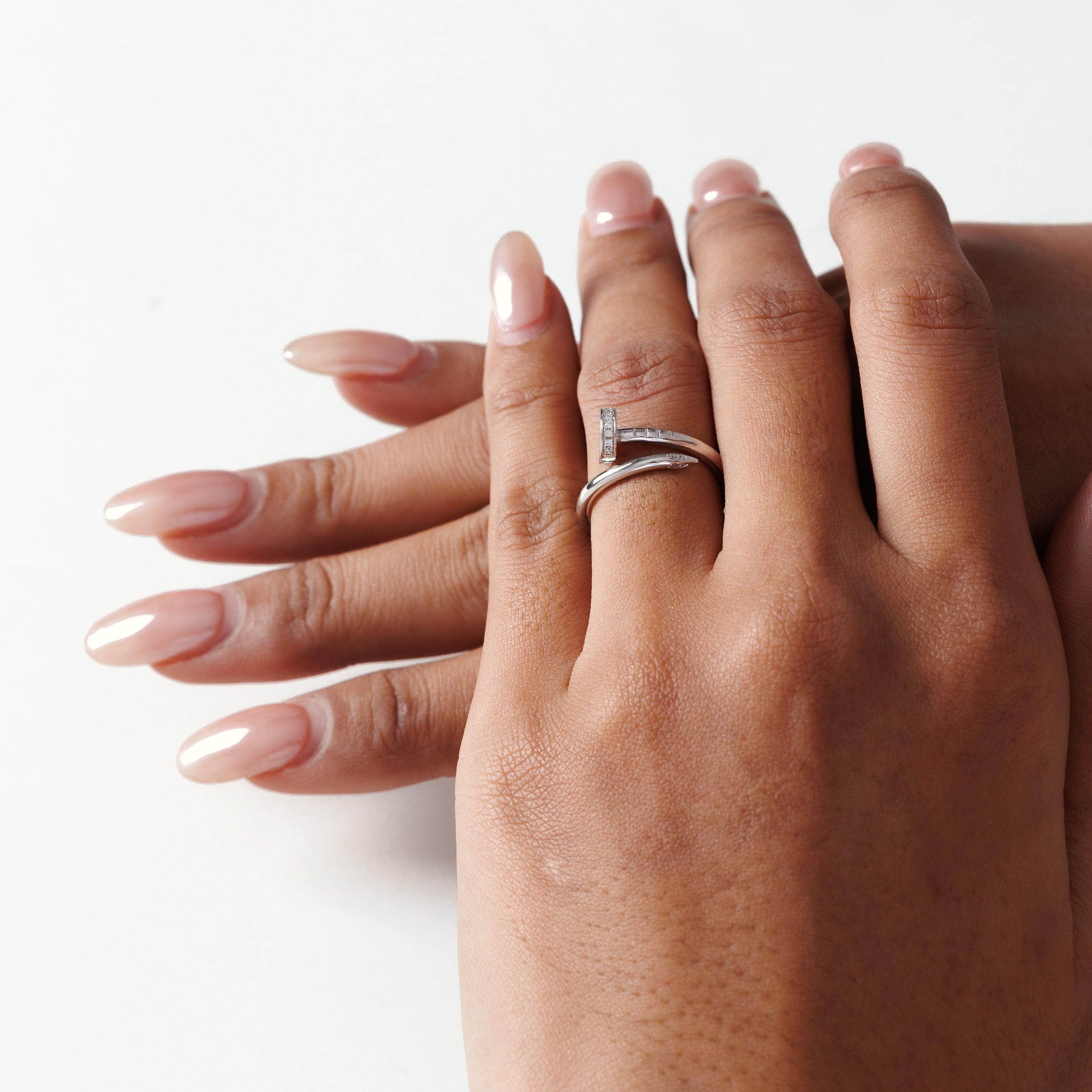 Silver Nail Ring