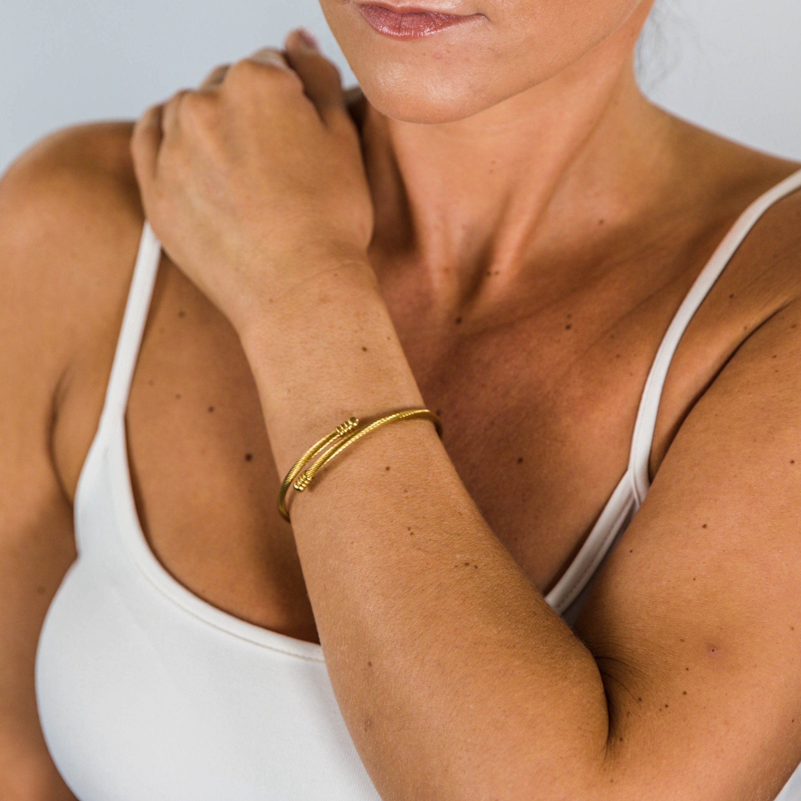 Twisted Cable Bangle