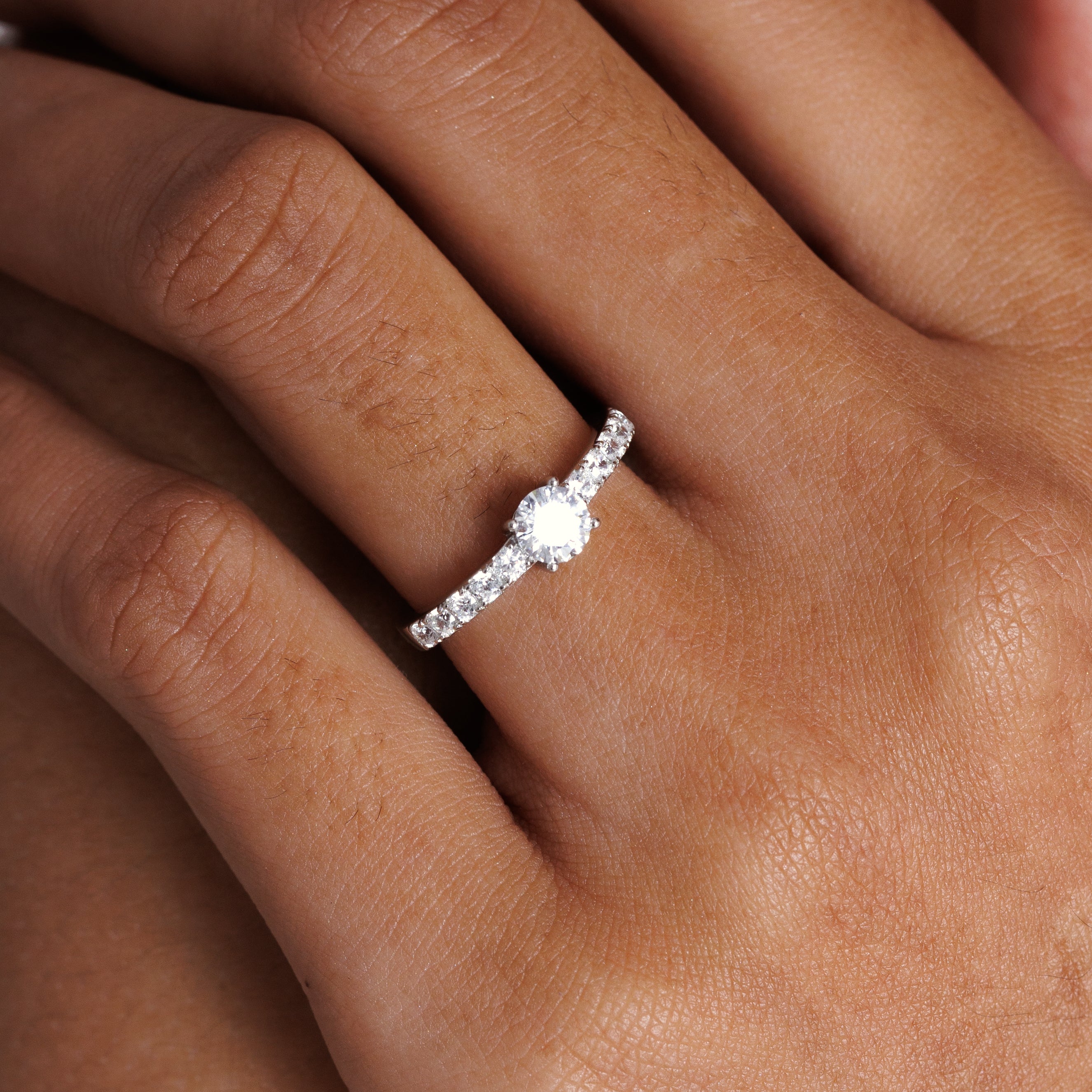 Diamond Embrace Cuff & Ring Set
