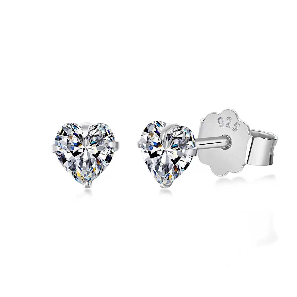 Dream Love Heart Diamond Earrings