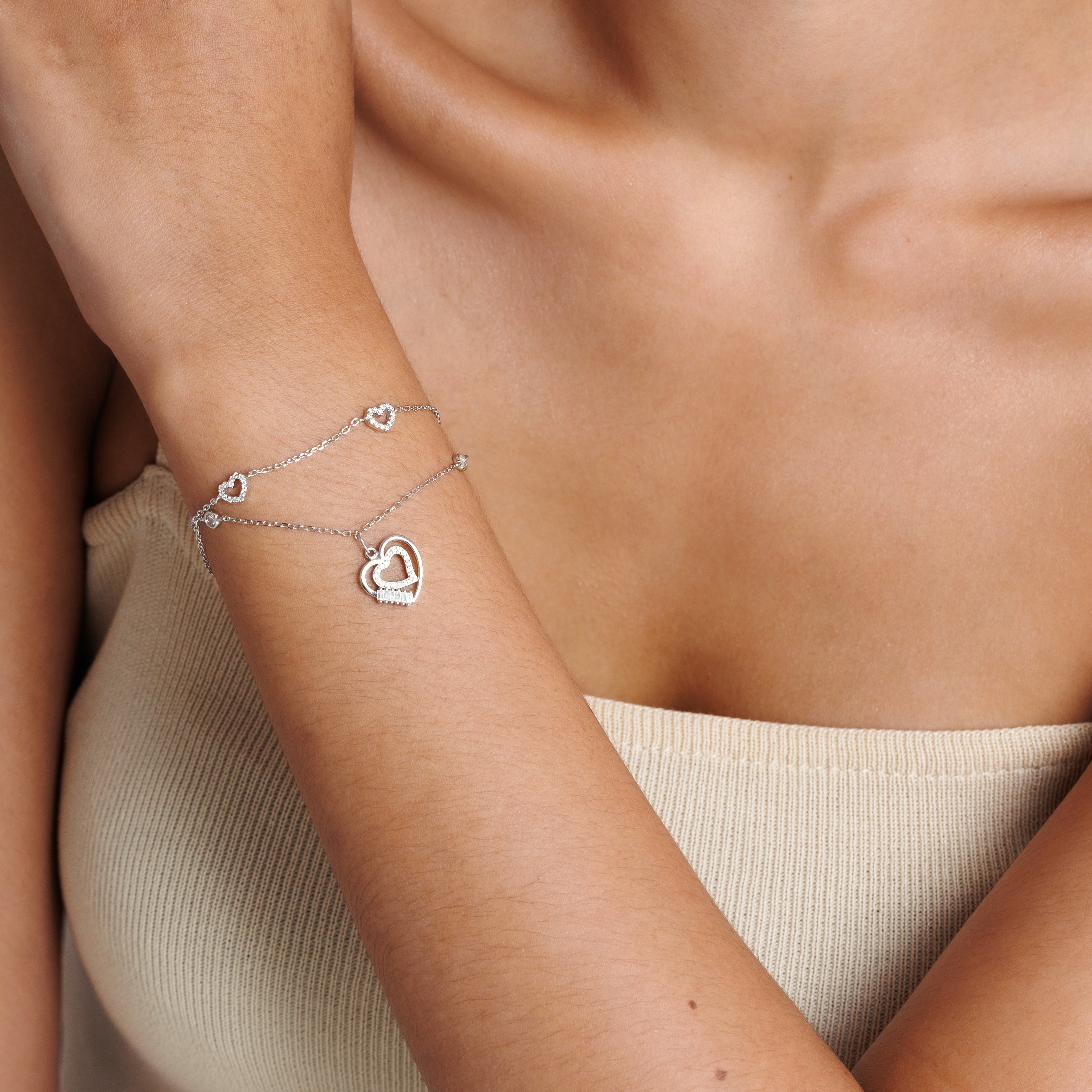 Layered Love Bracelet
