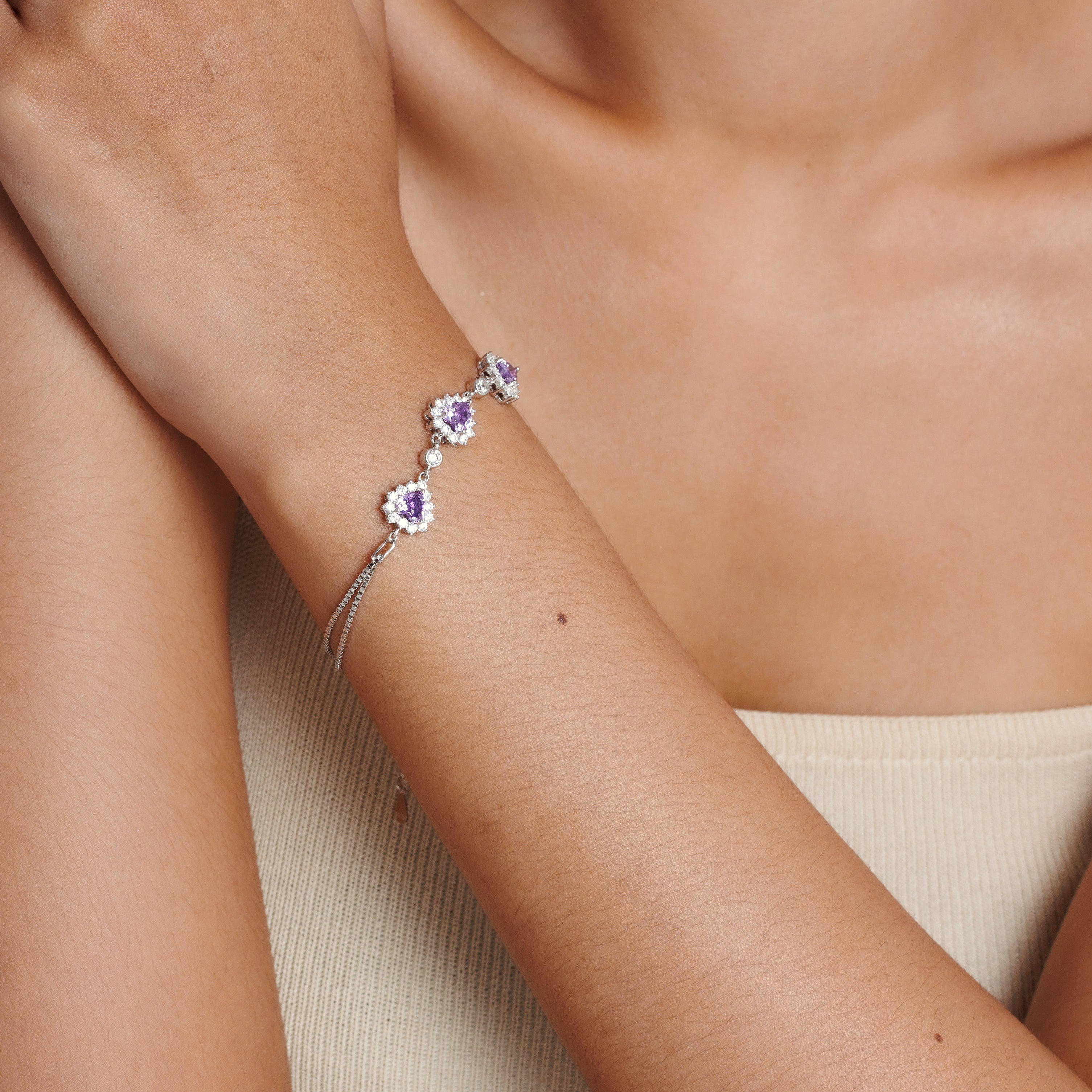 Amethyst Allure Bracelet