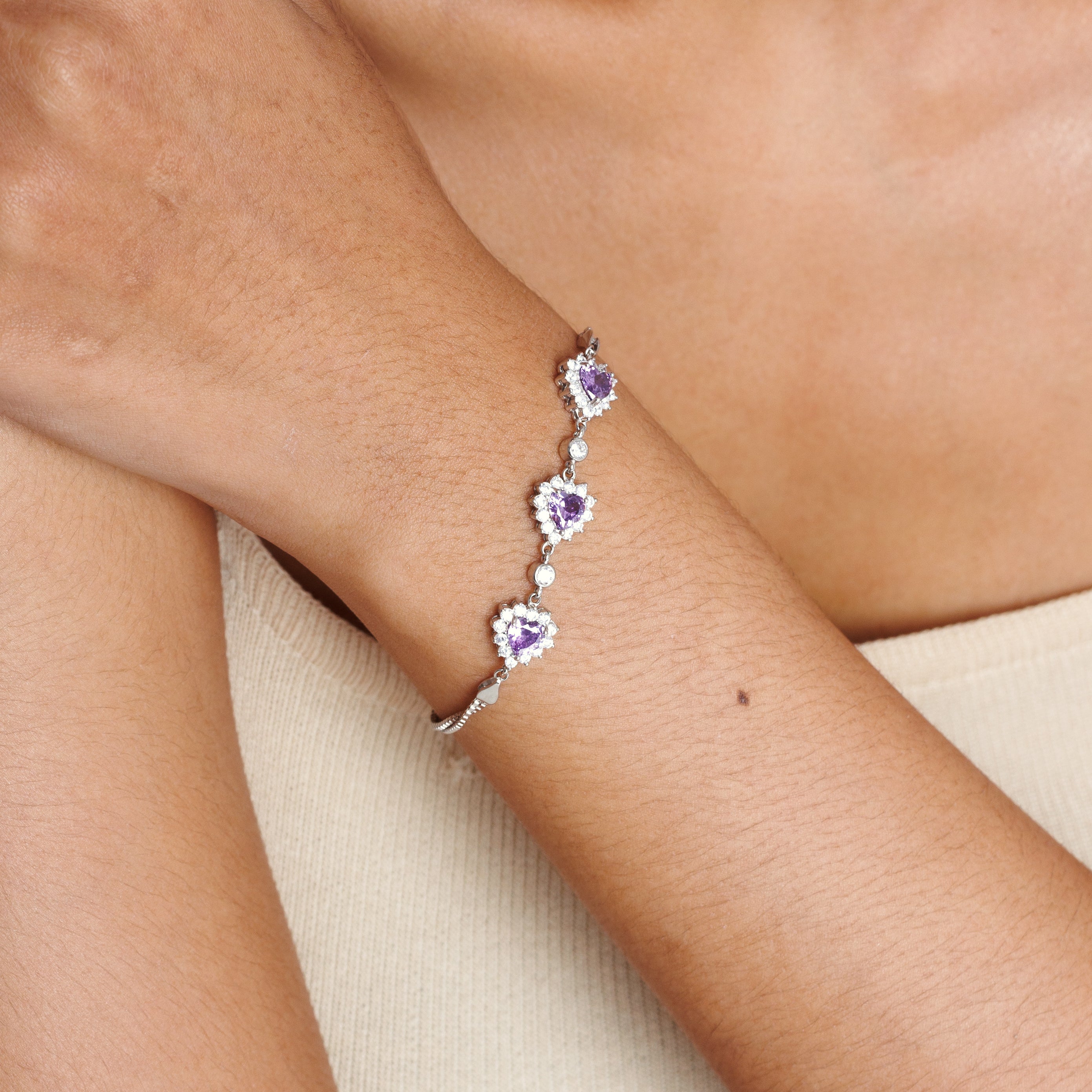 Amethyst Allure Bracelet