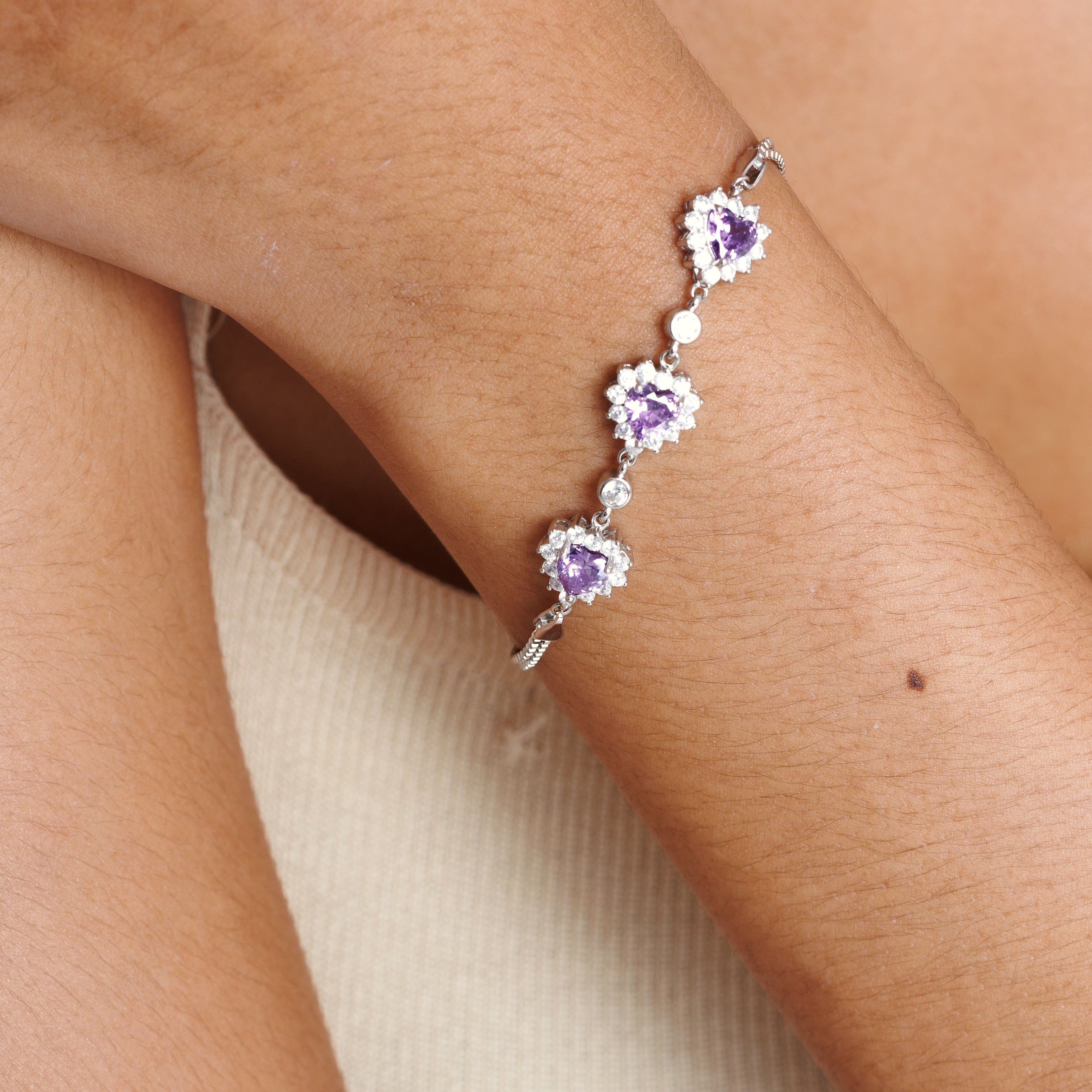 Amethyst Allure Bracelet