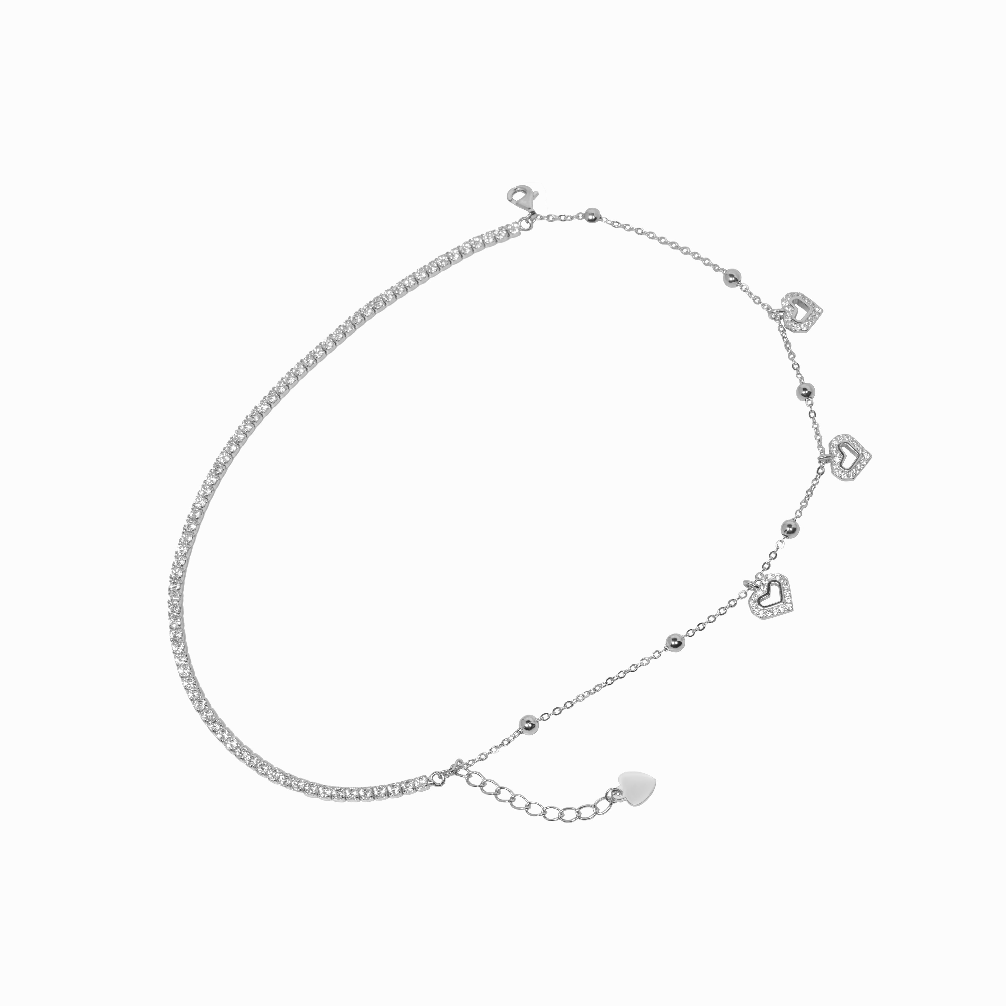 Layered Tennis Love Bracelet