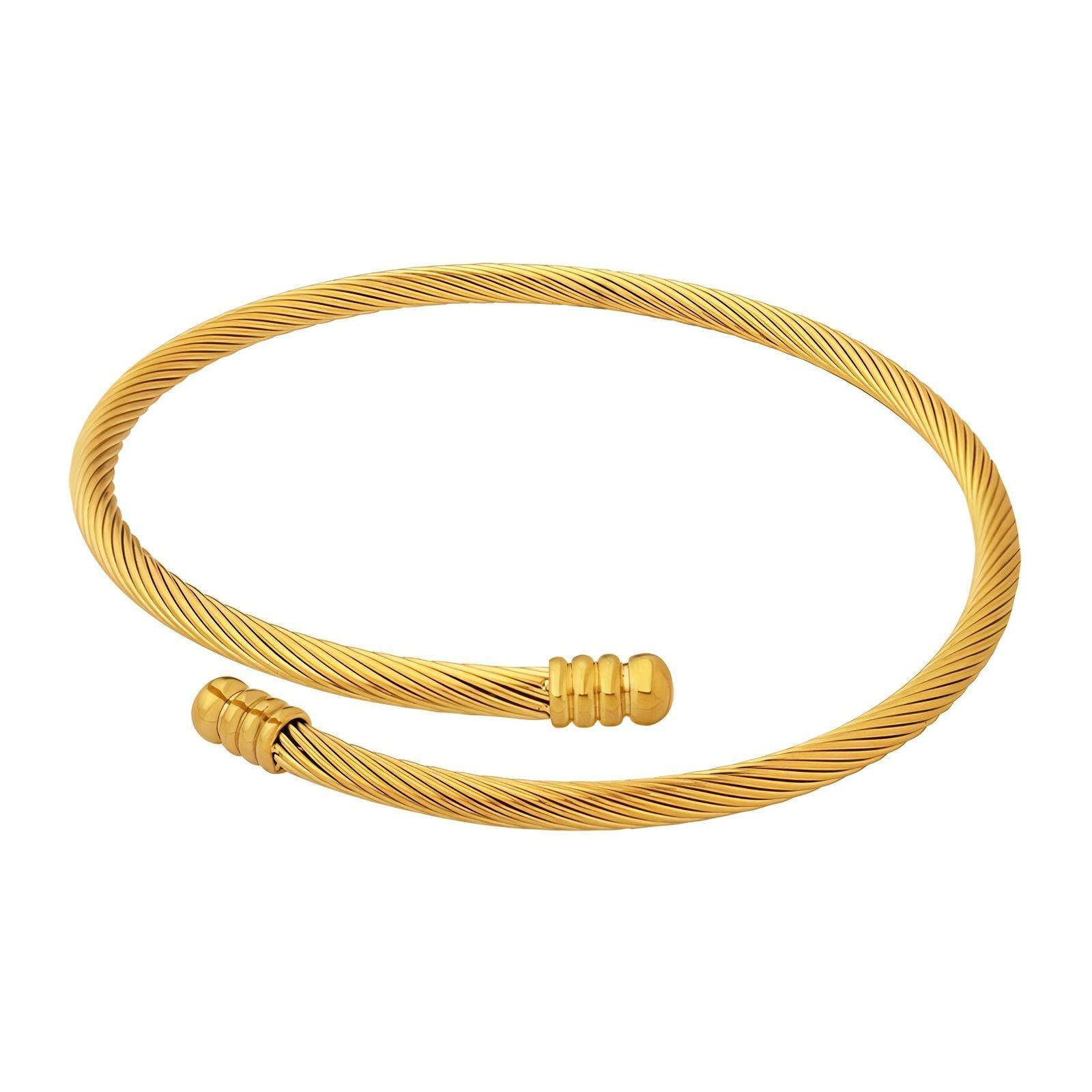Twisted Cable Bangle