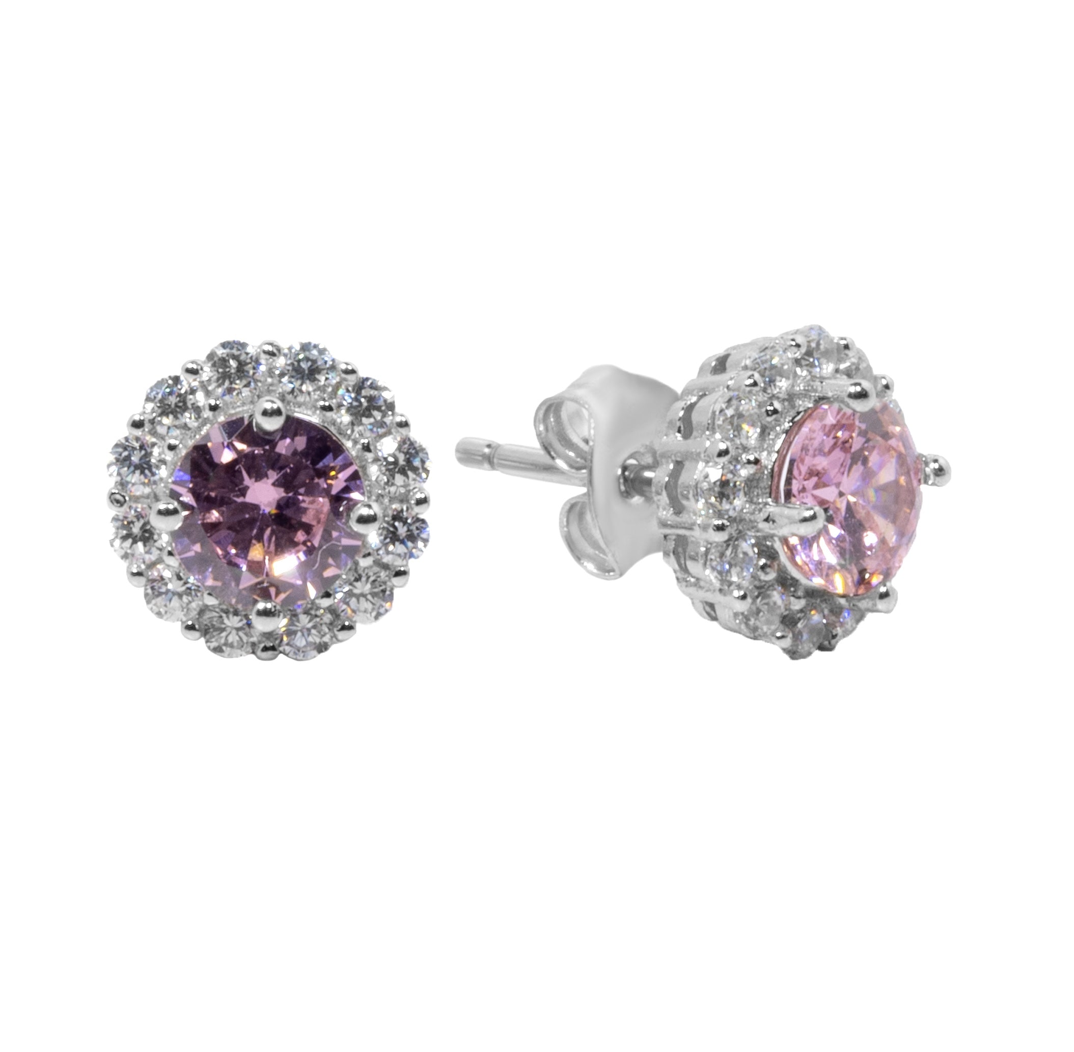Pink Moonlight Earrings