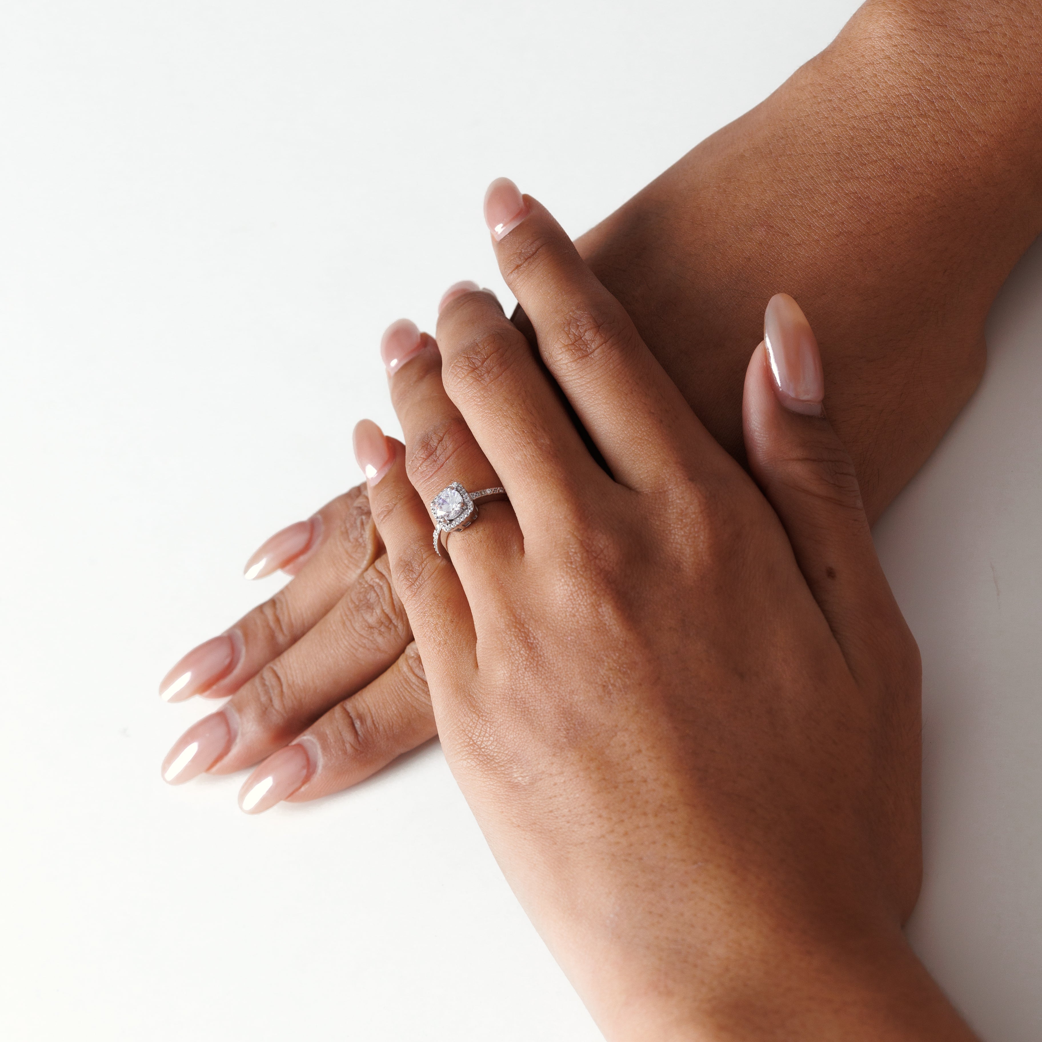 Square Diamond Ring