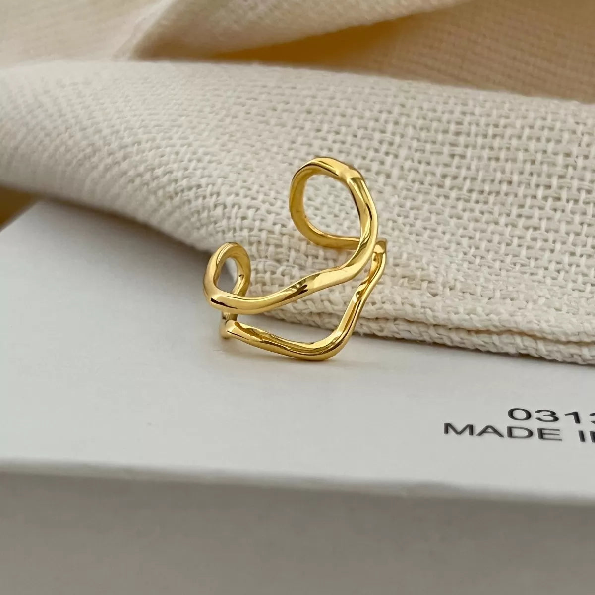 Gold Tide Ring
