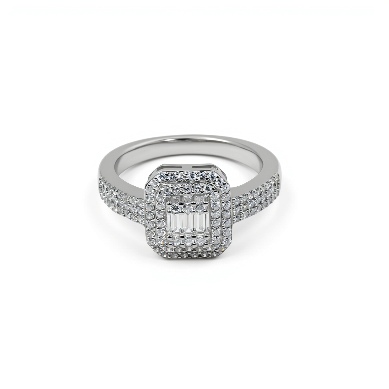 Luxe Baguette Diamond Ring
