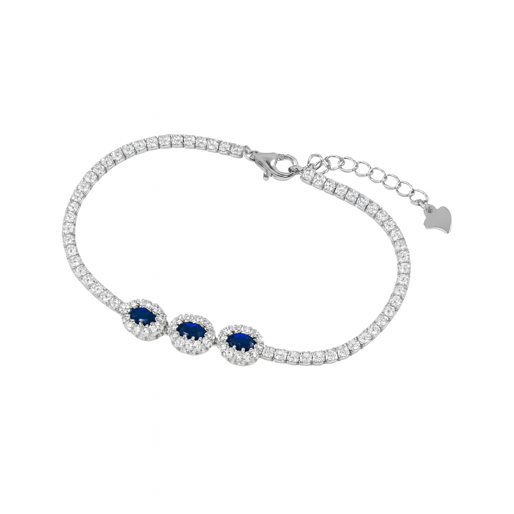 Gemstone Tennis Bracelet