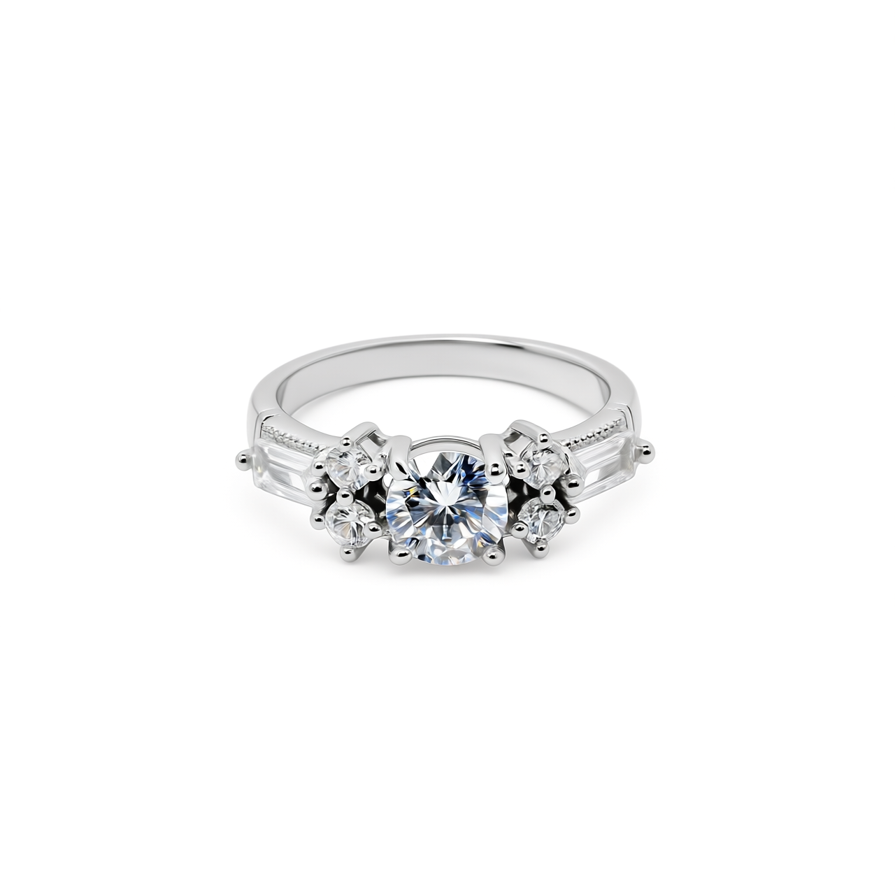 Solitare Diamond Style Ring