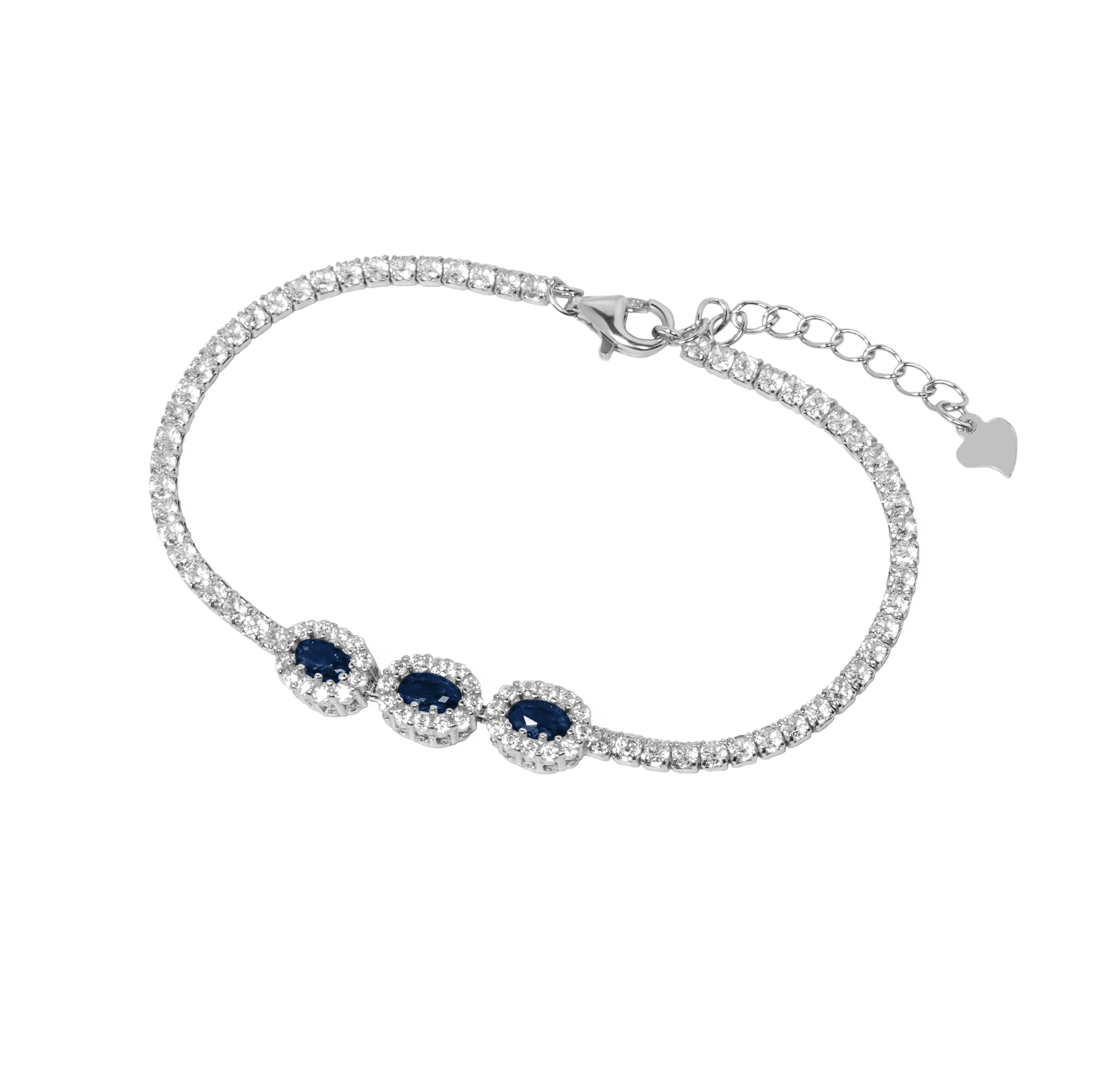 Gemstone Tennis Bracelet