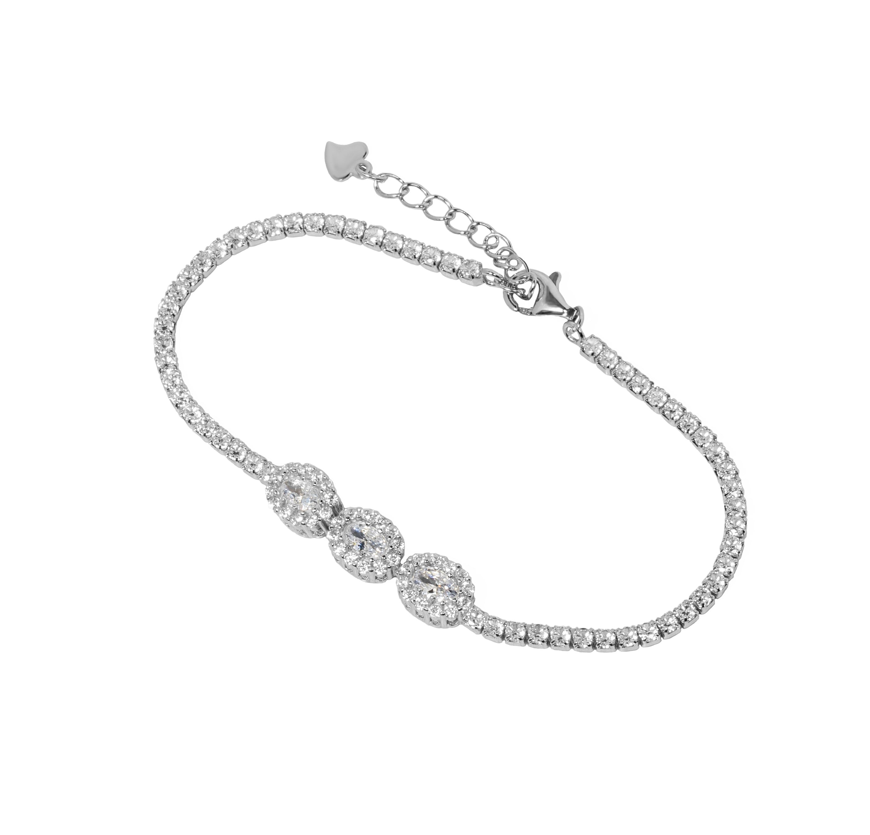 Gemstone Tennis Bracelet