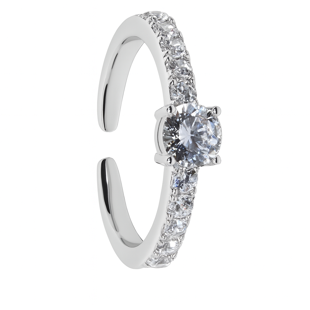 Diamond Embrace Cuff & Ring Set